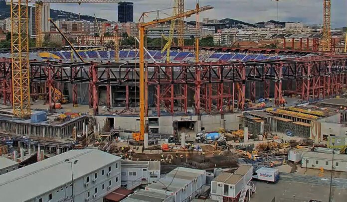 umbau camp nou oktober 2024