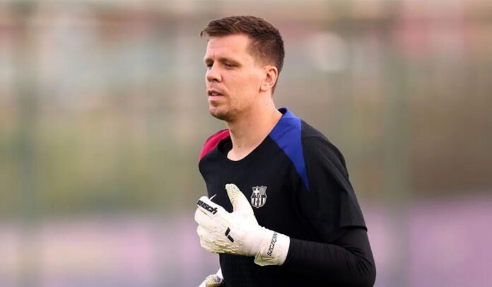wojciech szczesny barca training