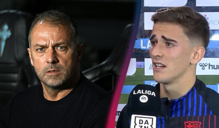 FC Barcelona Hansi Flick Gavi