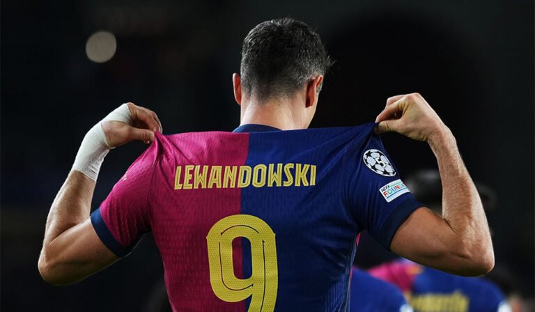 FC Barcelona Robert Lewandowski