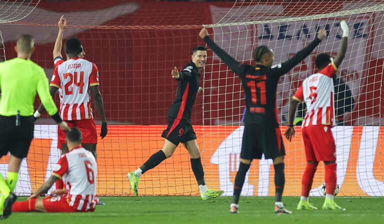 Roter Stern FC Barcelona Robert Lewandowski Champions League