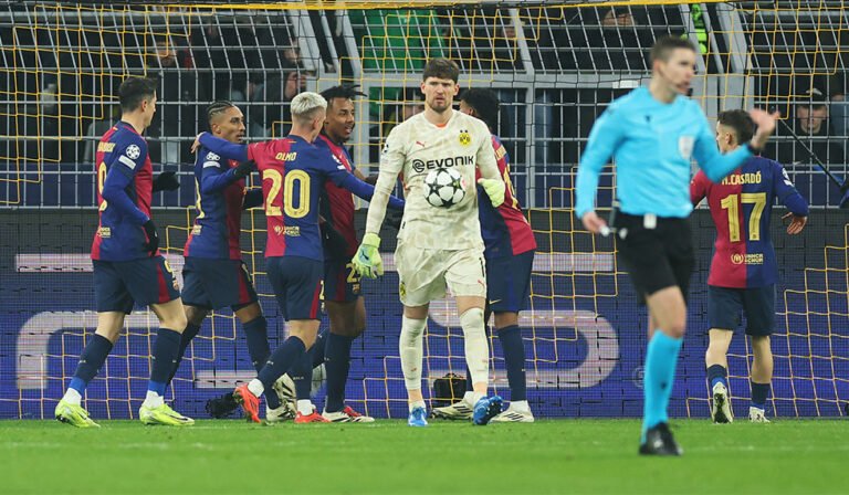 Heißer Tanz endet 3:2: Erst das dritte Führungstor reicht Barça beim BVB