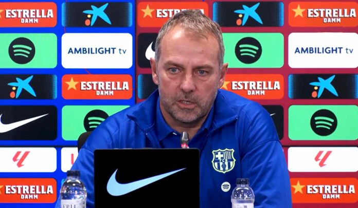 hansi flick pk la liga barca