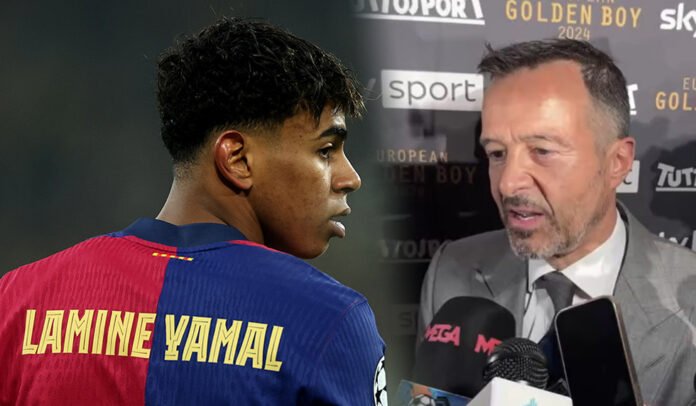 Lamine Yamal FC Barcelona Jorge Mendes