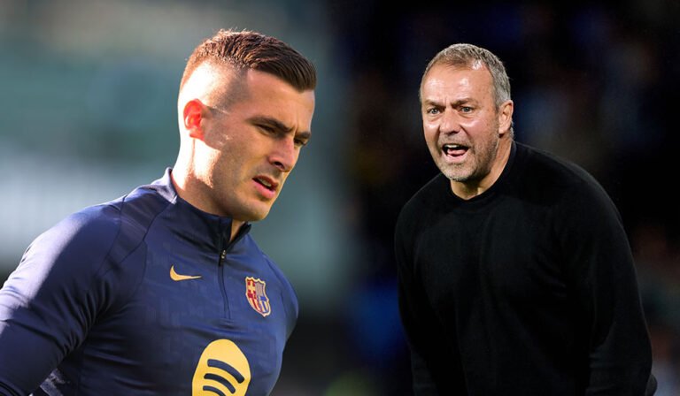 Iñaki Peña Hansi Flick FC Barcelona