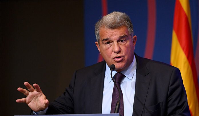 FC Barcelona President Joan Laporta Press Conference FC Barcelona President Joan Laporta Press Conference