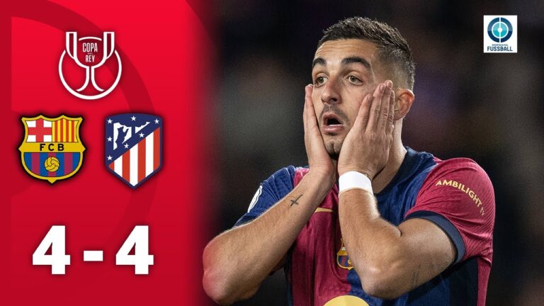 Highlights FC Barcelona 4:4 Atlético Madrid | Zwischen Ekstase und Ernüchterung