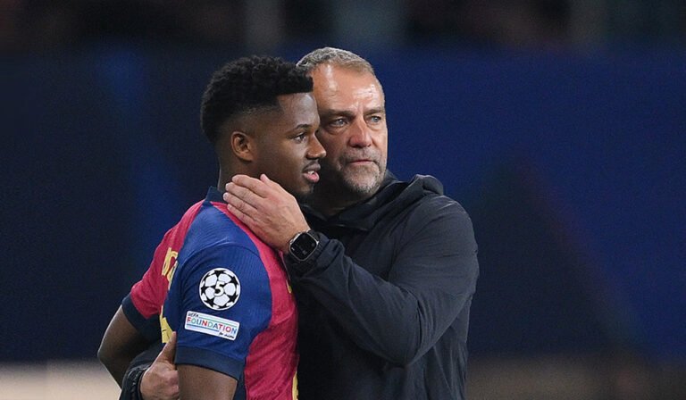 Ansu Fati Hansi Flick FC Barcelona