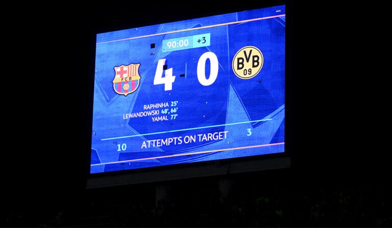 Highlights FC Barcelona 4:0 Borussia Dortmund | Barça kann Halbfinale einplanen