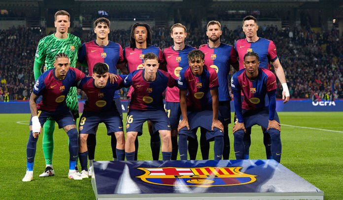 FC Barcelona v Borussia Dortmund - UEFA Champions League 2024/25 Quarter Final First Leg