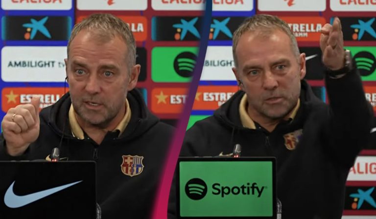 Hansi Flick PK FC Barcelona