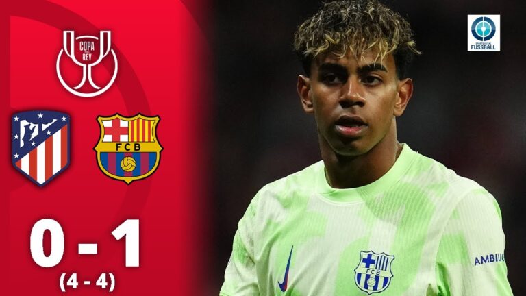 Highlights Atlético Madrid 0:1 FC Barcelona | Diesmal reicht ein Tor