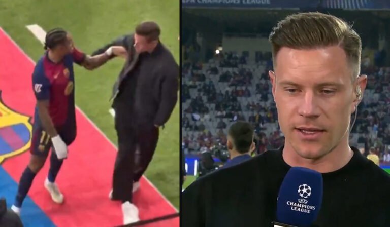 Ruppiger Raphinha: Ter Stegen kommentiert Abpfiff-Vorfall