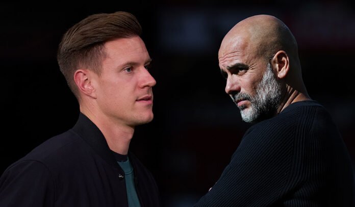 FC Barcelona Marc Andre ter Stegen Pep Guardiola Manchester City