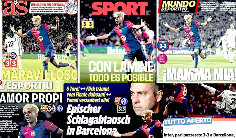 FC Barcelona Inter Mailand Champions League Pressestimmen