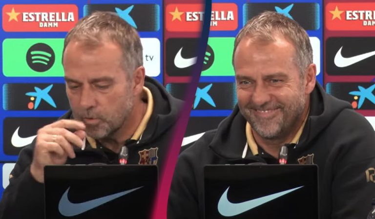 Hansi Flick PK FC Barcelona