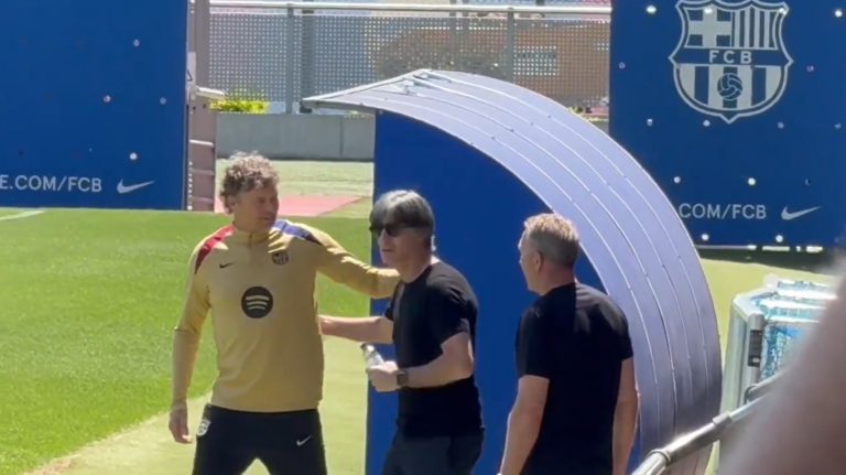 Joachim Löw taucht plötzlich beim FC Barcelona auf