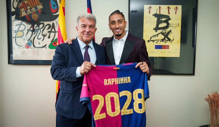 Barça bindet Raphinha: Neuer Vertrag bis 2028