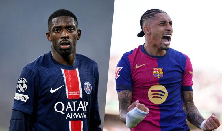 Europas Team der Saison 2024/25: Raphinha unantastbar, Dembélé vor Mbappé