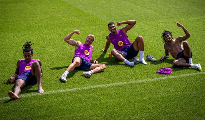 barca training saisonvorbereitung