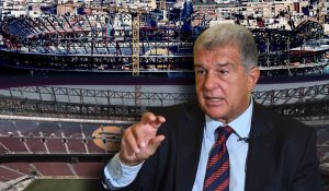 FC Barcelona Camp Nou Joan Laporta