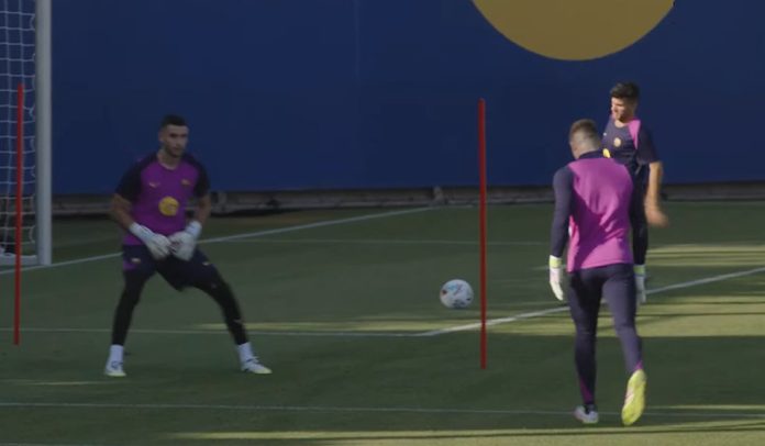 training torhüter barca