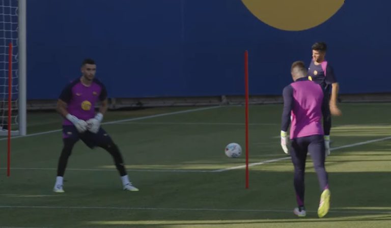 Barça absolviert erstes Training – aber ohne ter Stegen