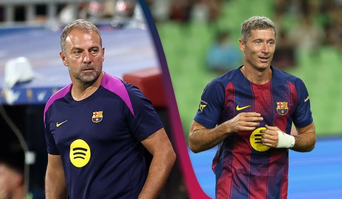 hansi flick robert lewandowski