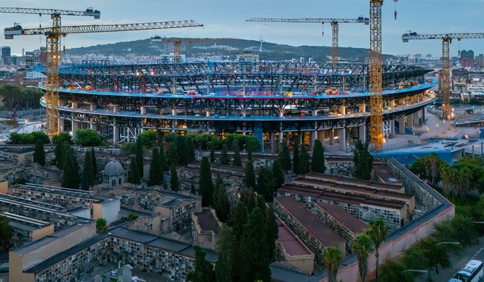 Camp Nou Umbau FC Barcelona Camp Nou Umbau FC Barcelona