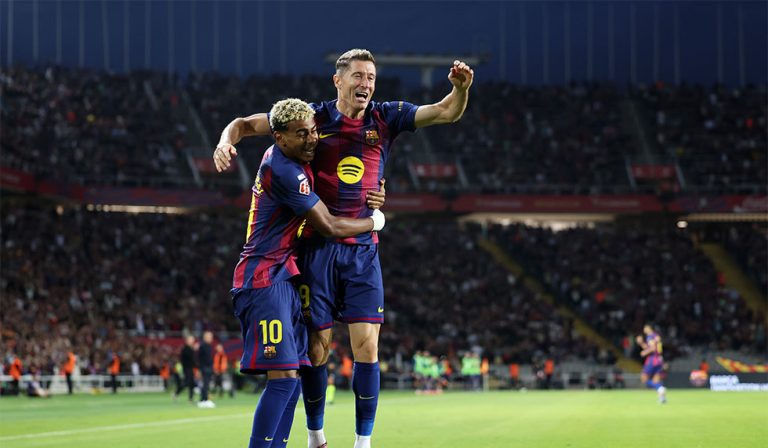 Yamal kommt und legt direkt vor: Barça klettert an LaLiga-Spitze