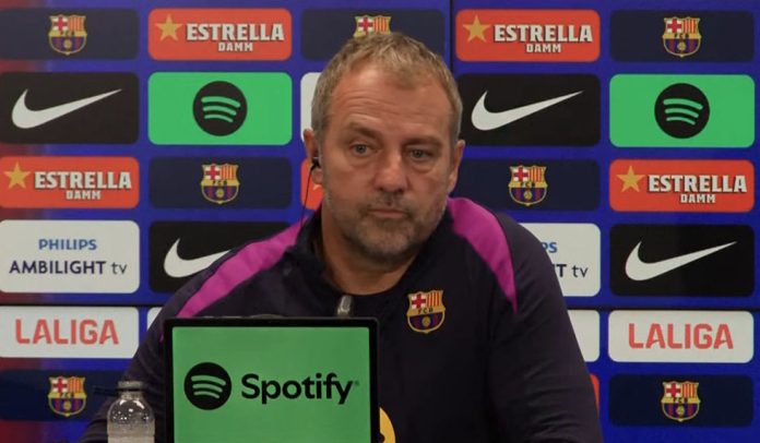 hansi flick la liga barca pk