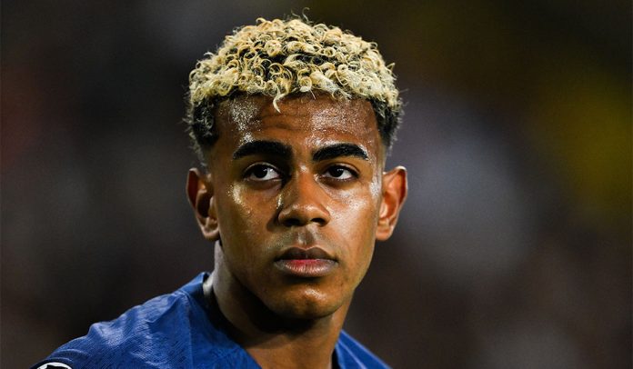 David Ramos/Getty Images Lamine Yamal FC Barcelona