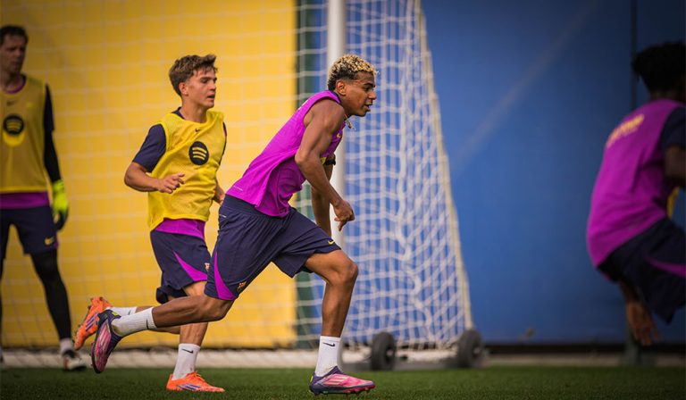 Lamine Yamal zurück im Mannschaftstraining – aber nicht nur er