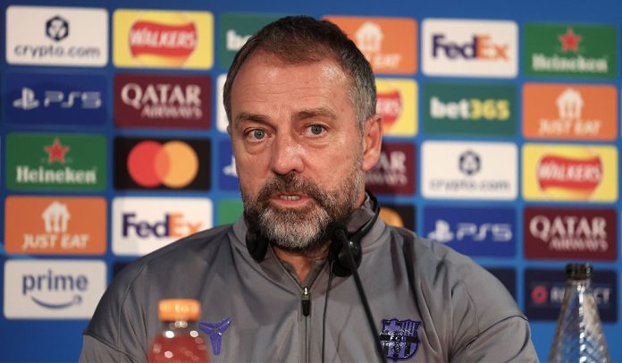 FC Barcelona Training Session And Press Conference - UEFA Champions League 2025/26 League Phase MD5