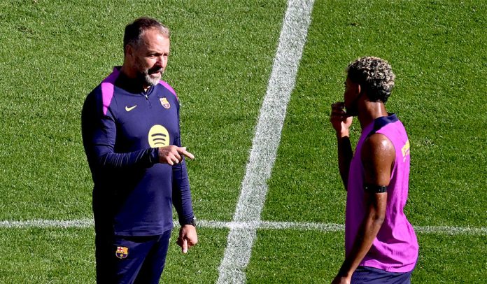 FC Barcelona Open Training Session in Spotify Camp Nou