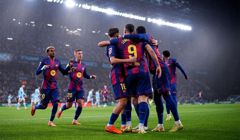 Lewandowski-Dreierpack bei 4:2! Barça-Achterbahnfahrt auch in Vigo