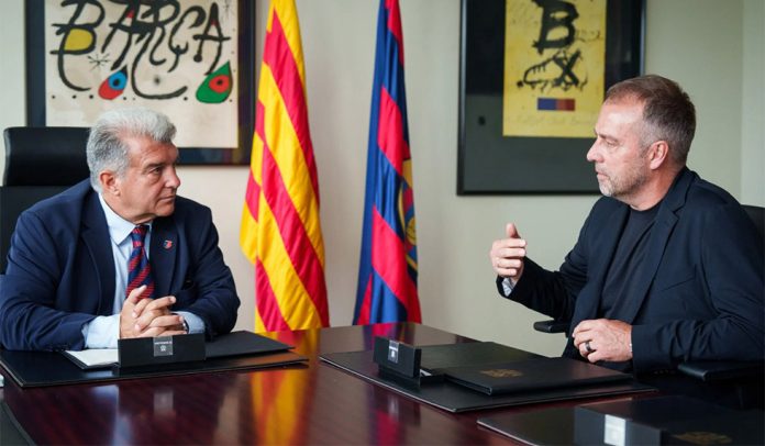 joan laporta hansi flick 2027