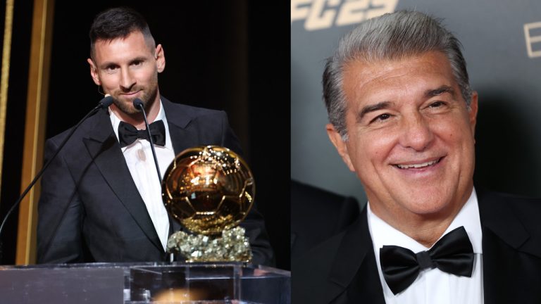 Bei Ballon-d’Or-Gala links liegen gelassen: Laporta offenbart Bruch mit Messi