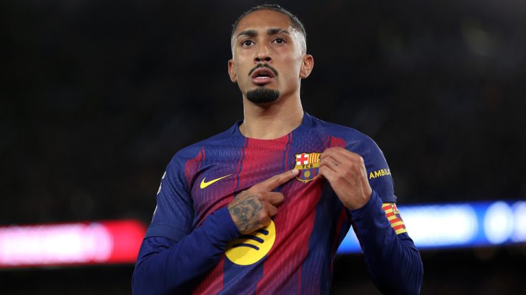 Auffälliger Trend: Wenn Raphinha fehlt, gerät Barça ins Wanken