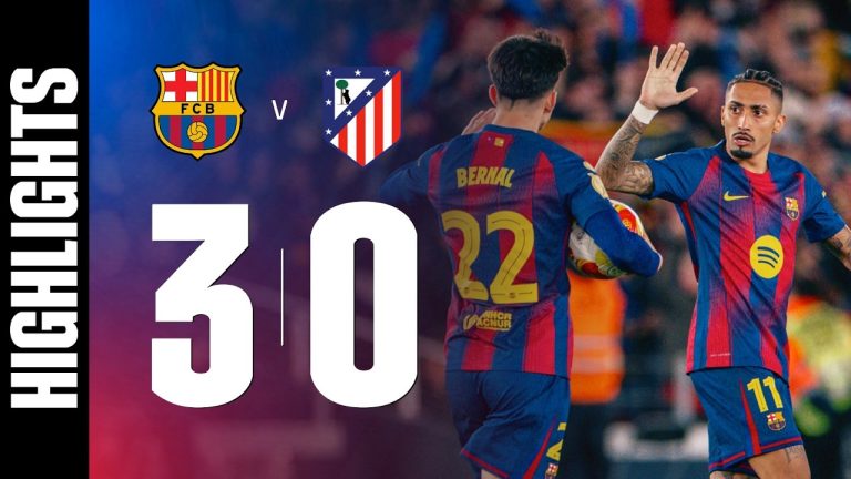 Highlights FC Barcelona 3:0 Atlético | Die Hoffnung war berechtigt