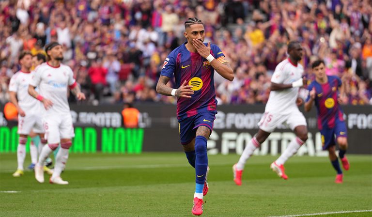 Barça-Stars kreuzen den Sieg an: Raphinha-Dreierpack bei 5:2 gegen Sevilla
