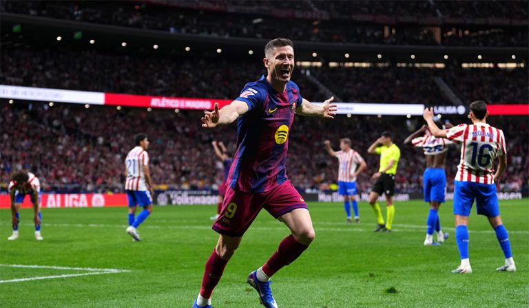 Atlético-Trilogie beginnt mit 2:1 – Barça holt sich in Überzahl Sieben-Punkte-Vorsprung