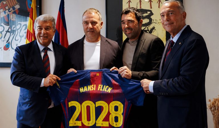 Alles klar: Flick und Barça besiegeln neuen Vertrag