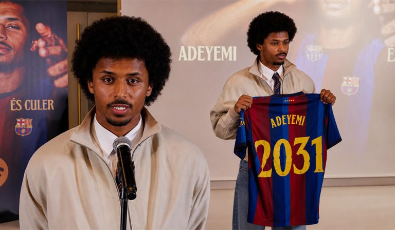 Adeyemi in Barcelona vorgestellt: „Ich konnte es nicht glauben“