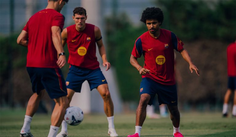 Adeyemi steigt bei Barça ins Mannschaftstraining ein